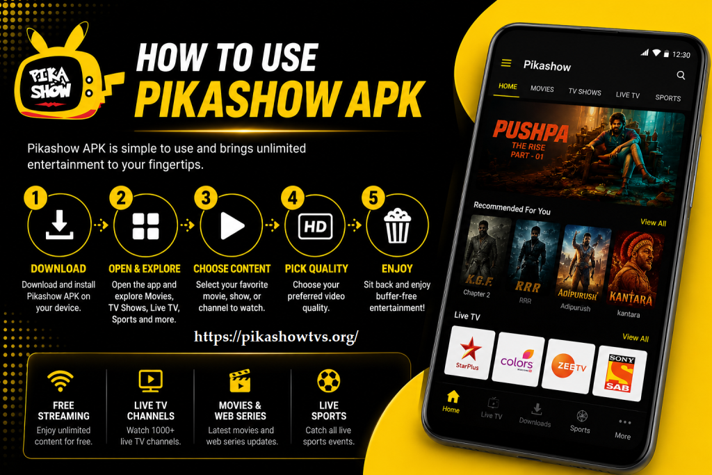 Pikashow APP APK